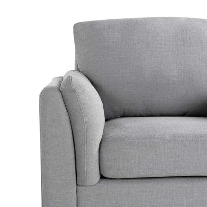 Lifestyle Solutions - Studio Living Straff Accent Chair, Light Gray - 131A015LTG veiw 8