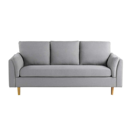 Lifestyle Solutions - Studio Living Straff Sofa, Light Grey - 133A015LTG veiw 1