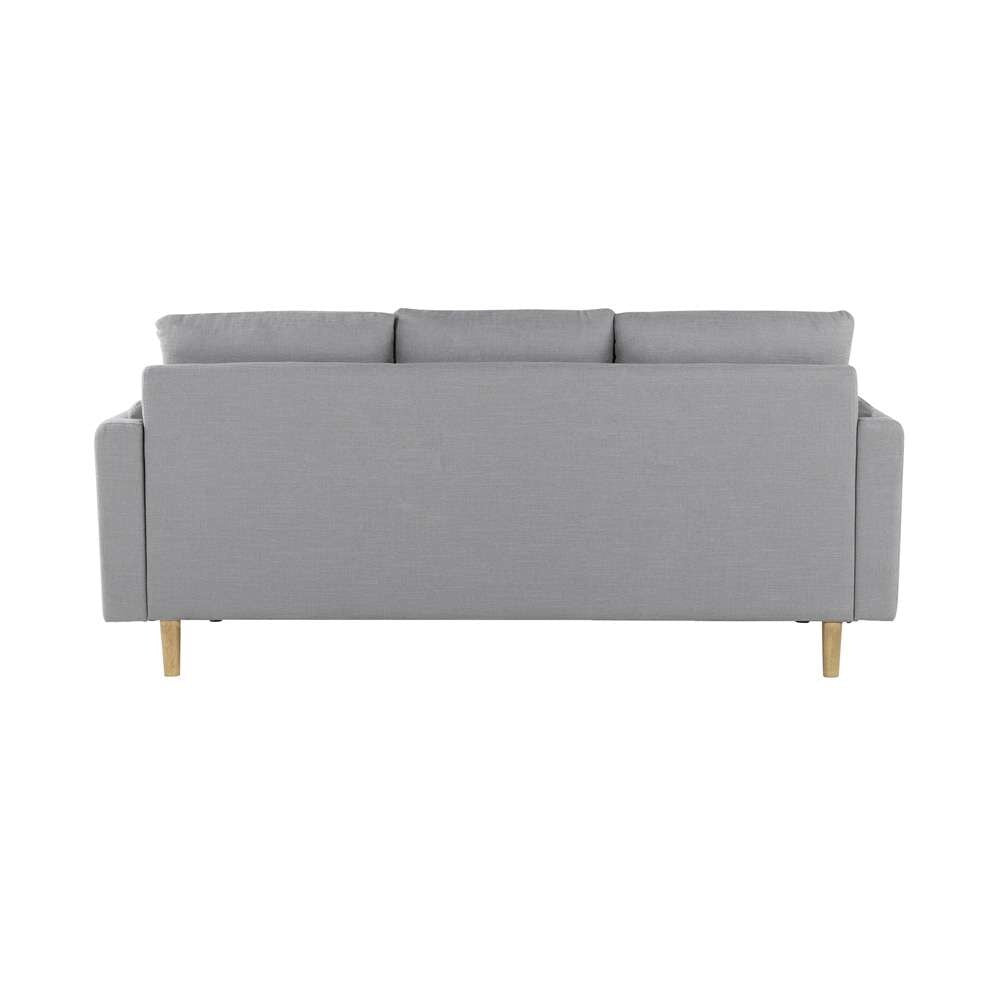 Lifestyle Solutions - Studio Living Straff Sofa, Light Grey - 133A015LTG veiw 5