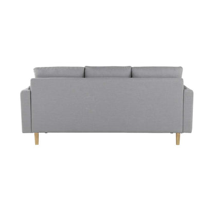 Lifestyle Solutions - Studio Living Straff Sofa, Light Grey - 133A015LTG veiw 5