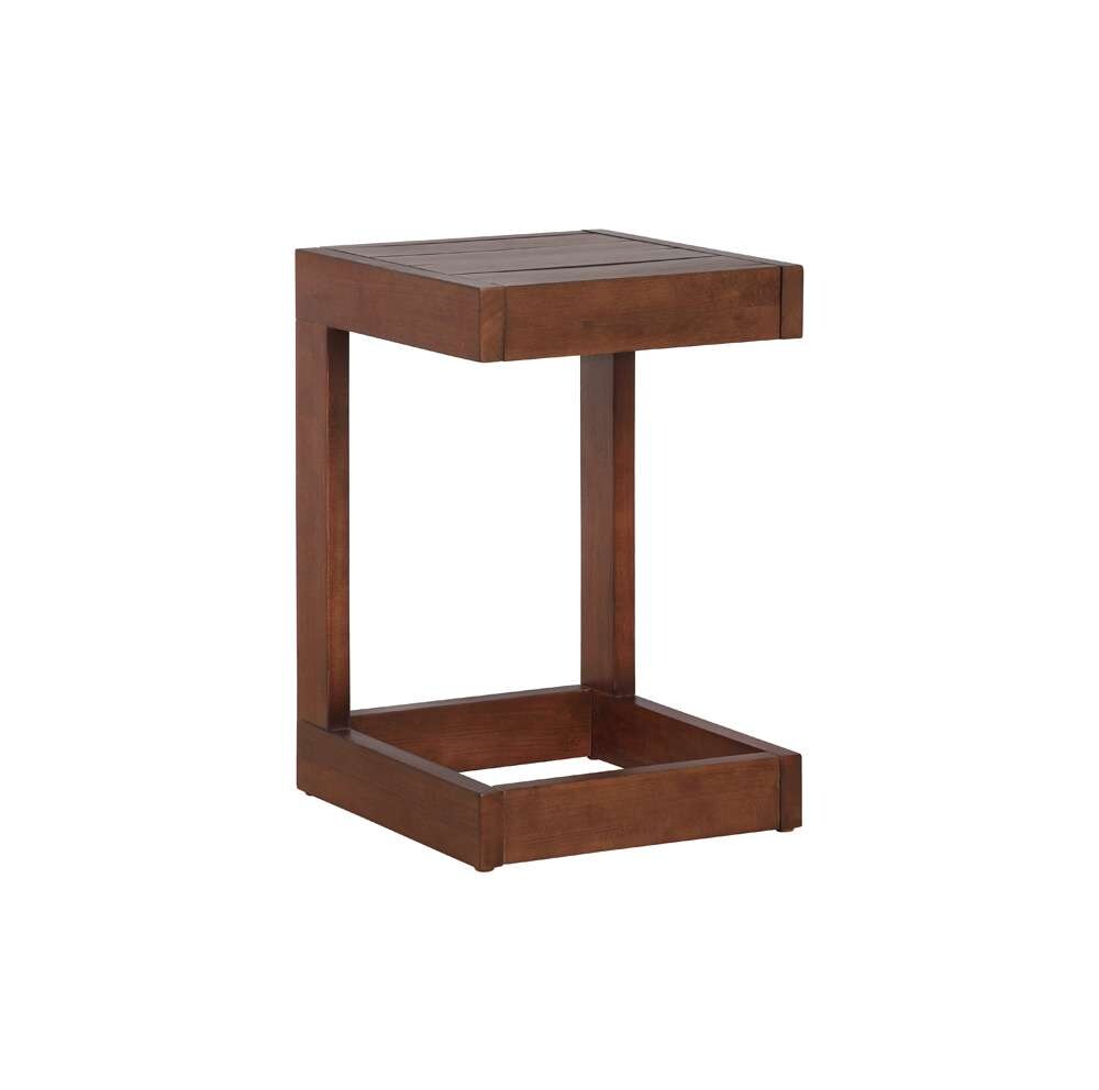 Linon Home Decor - Summerlyn Outdoor C Table, Walnut - OD30WAL01U veiw 1
