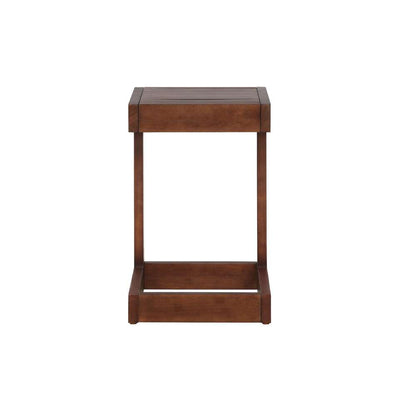 Linon Home Decor - Summerlyn Outdoor C Table, Walnut - OD30WAL01U veiw 3