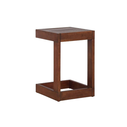 Linon Home Decor - Summerlyn Outdoor C Table, Walnut - OD30WAL01U veiw 5
