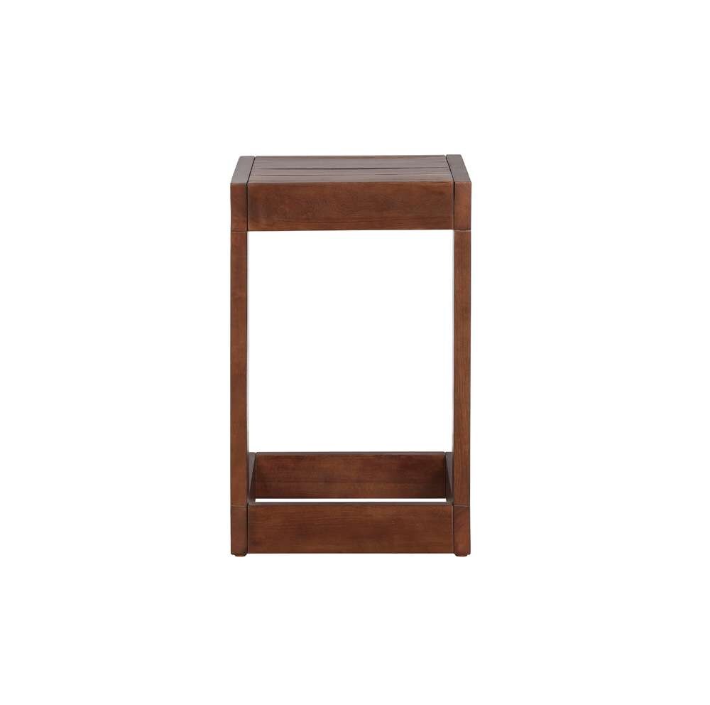 Linon Home Decor - Summerlyn Outdoor C Table, Walnut - OD30WAL01U veiw 6