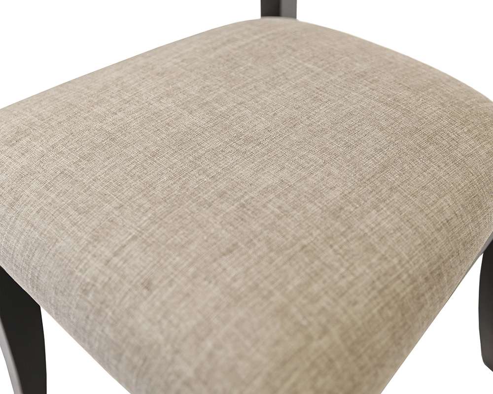 Martin Furniture - Hartford - Traditional Wood Kitchen Extension Dining Table and Six Chairs, Black - IMHF7242KIT7 veiw 6