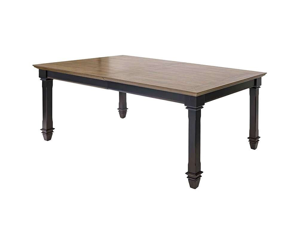 Martin Furniture - Hartford - Traditional Wood Kitchen Extension Dining Table, Black - IMHF7242 veiw 1