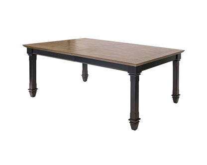Martin Furniture - Hartford - Traditional Wood Kitchen Extension Dining Table, Black - IMHF7242 veiw 1