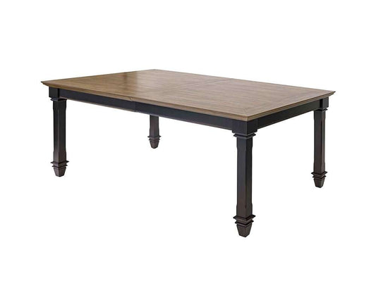 Martin Furniture - Hartford - Traditional Wood Kitchen Extension Dining Table, Black - IMHF7242 veiw 1