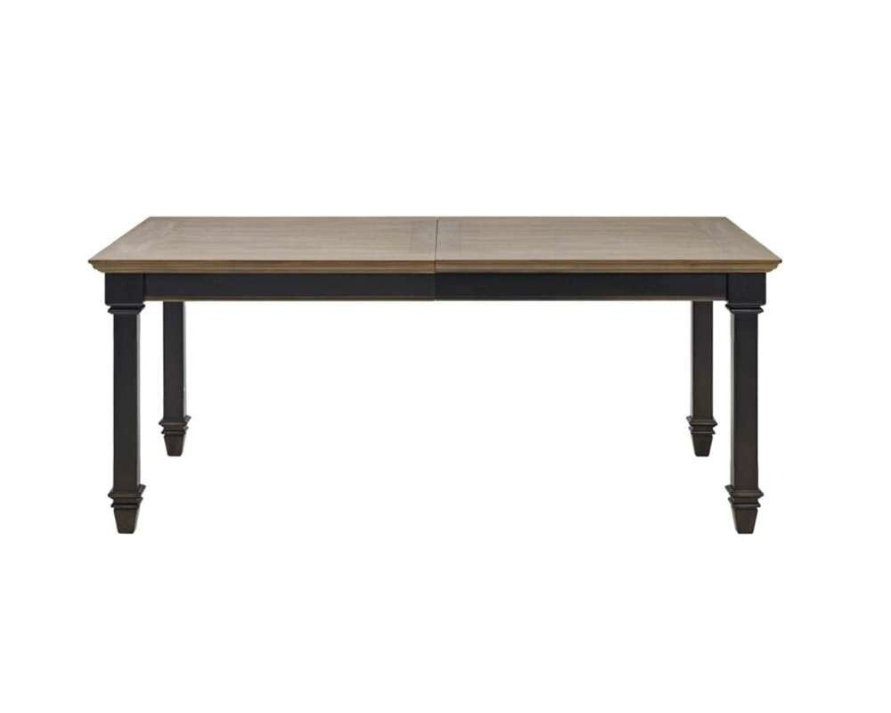 Martin Furniture - Hartford - Traditional Wood Kitchen Extension Dining Table, Black - IMHF7242 veiw 2