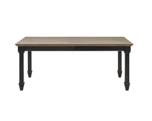 Martin Furniture - Hartford - Traditional Wood Kitchen Extension Dining Table, Black - IMHF7242 veiw 2
