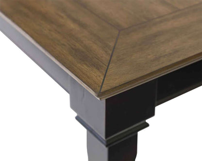 Martin Furniture - Hartford - Traditional Wood Kitchen Extension Dining Table, Black - IMHF7242 veiw 3