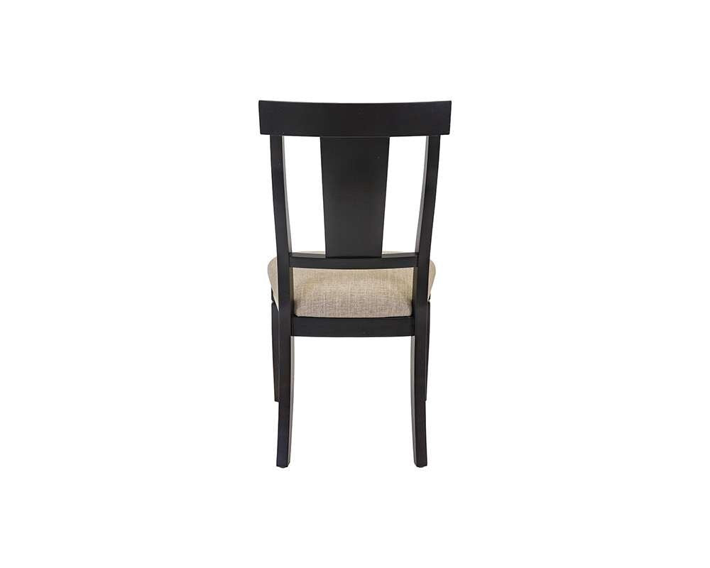 Martin Furniture - Hartford - Two Wood Traditional Kitchen Table Chairs, Dining Seats, Black - IMHF70KIT2 veiw 6