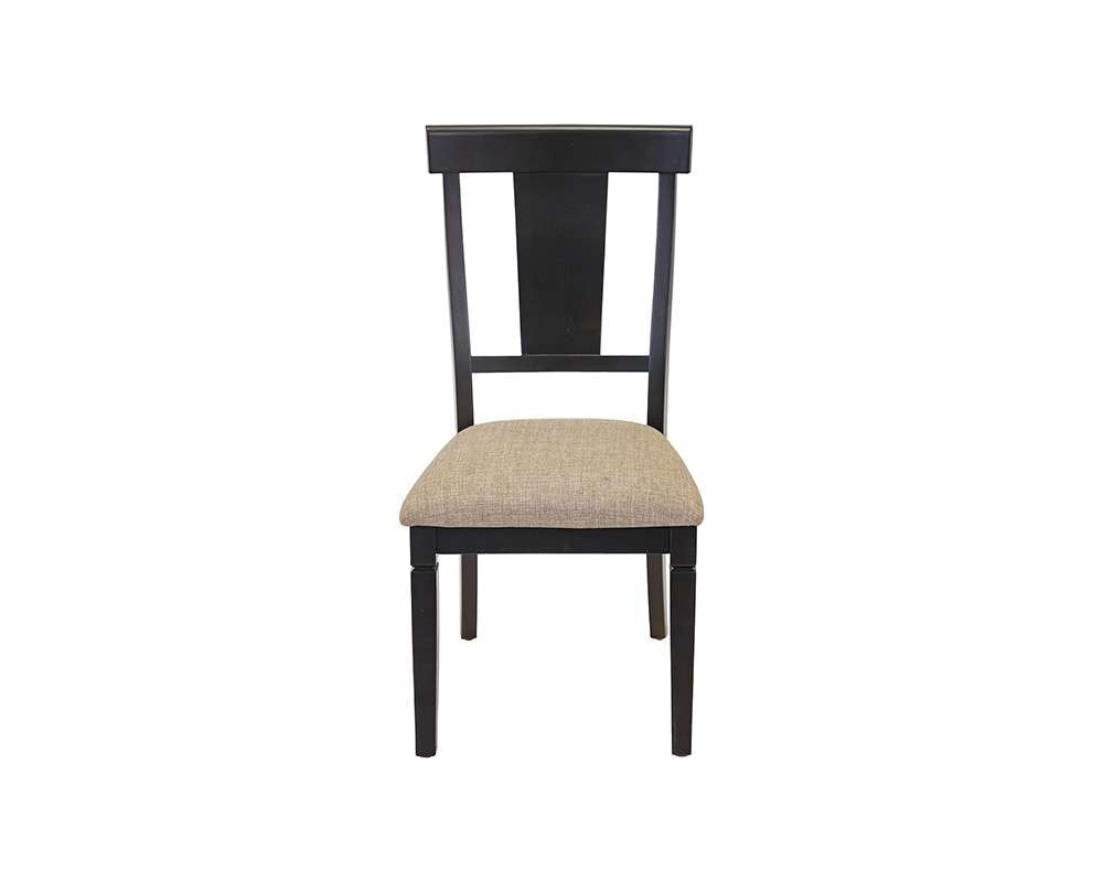 Martin Furniture - Hartford - Two Wood Traditional Kitchen Table Chairs, Dining Seats, Black - IMHF70KIT2 veiw 8