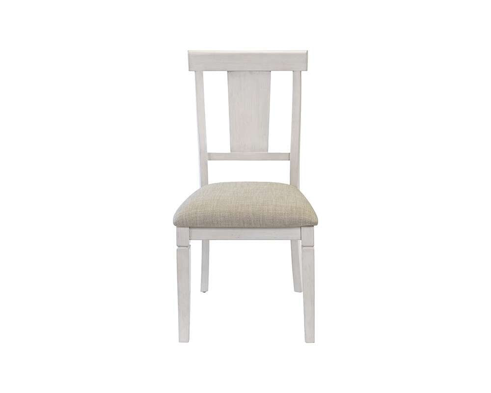 Martin Furniture - Hartford - Two Wood Traditional Kitchen Table Chairs, Dining Seats, White - IMHF70CKIT2 veiw 4