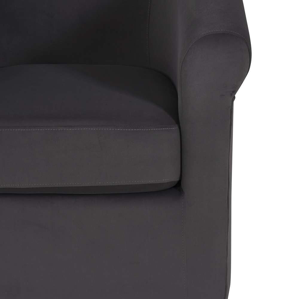 Powell Company - Bonnie Swivel Club Chair, Gray - D1209S23GREY veiw 7
