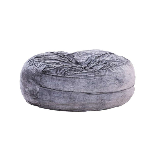 Primo International - Sealy® Bala 5ft Faux Fur Memory Foam Bean Bag - 59939 veiw 1