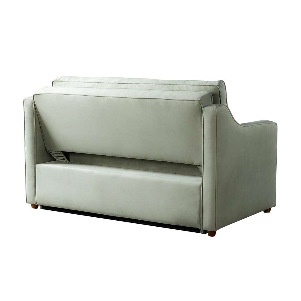 Serta by Lifestyle Solutions - Draper Convertible Loveseat, Sage - 112A034SGE veiw 3
