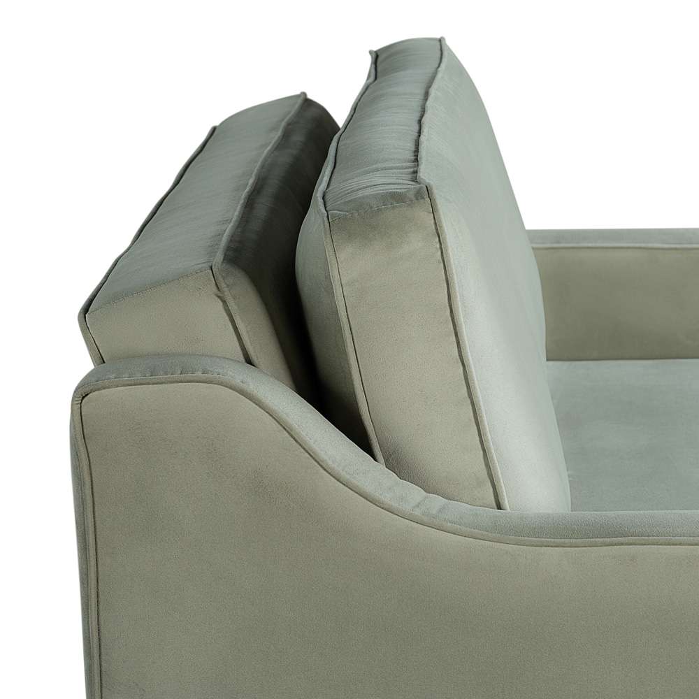 Serta by Lifestyle Solutions - Draper Convertible Loveseat, Sage - 112A034SGE veiw 5