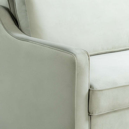 Serta by Lifestyle Solutions - Draper Convertible Loveseat, Sage - 112A034SGE veiw 6
