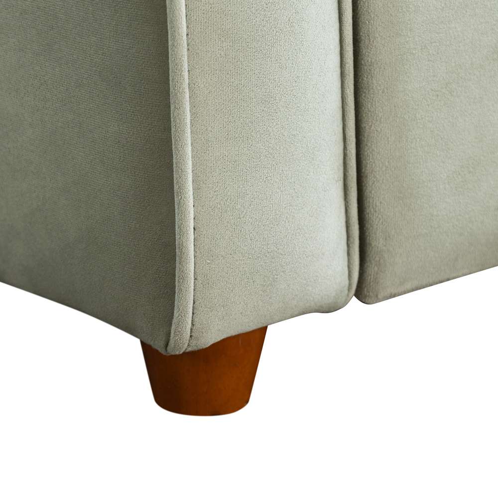 Serta by Lifestyle Solutions - Draper Convertible Loveseat, Sage - 112A034SGE veiw 8