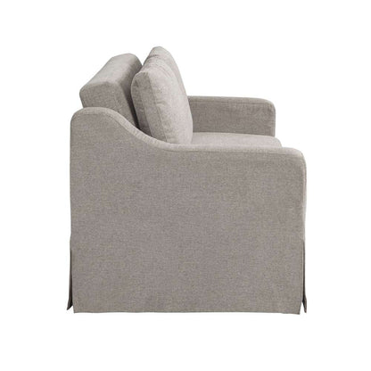 Serta by Lifestyle Solutions - Hailey Convertible Loveseat, Flax - 112A012FLX veiw 8