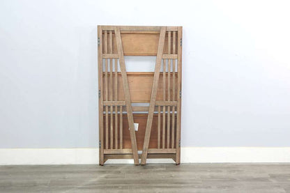 Sunny Designs -  48in Mahogany Wood Folding Bookcase - 2839DR-48 veiw 3