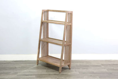 Sunny Designs -  48in Mahogany Wood Folding Bookcase - 2839DR-48 veiw 4