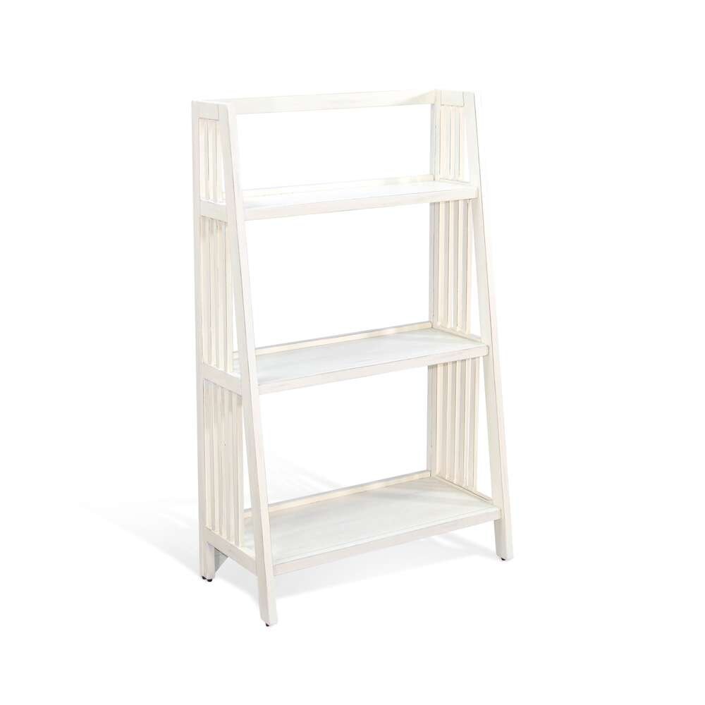 Sunny Designs -  48in Mahogany Wood Folding Bookcase - 2839MW-48 veiw 1