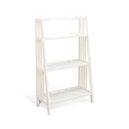 Sunny Designs -  48in Mahogany Wood Folding Bookcase - 2839MW-48 veiw 1
