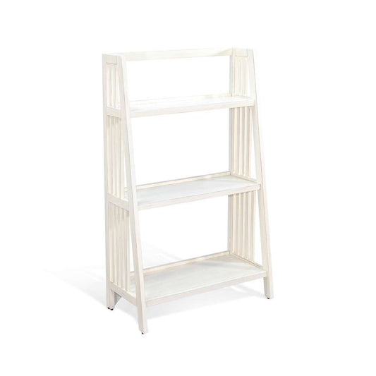Sunny Designs -  48in Mahogany Wood Folding Bookcase - 2839MW-48 veiw 1