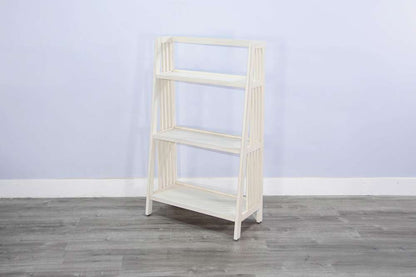 Sunny Designs -  48in Mahogany Wood Folding Bookcase - 2839MW-48 veiw 3
