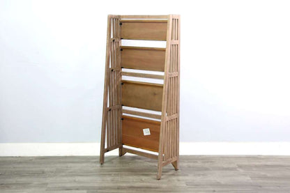 Sunny Designs -   60in Mahogany Wood Folding Bookcase - 2839DR-60 veiw 3