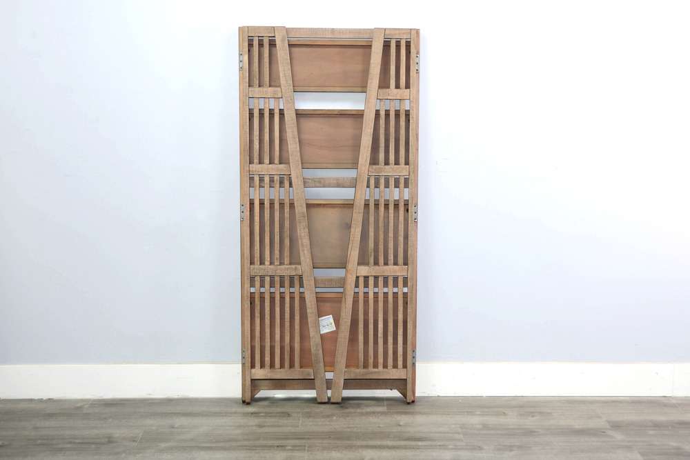 Sunny Designs -   60in Mahogany Wood Folding Bookcase - 2839DR-60 veiw 4