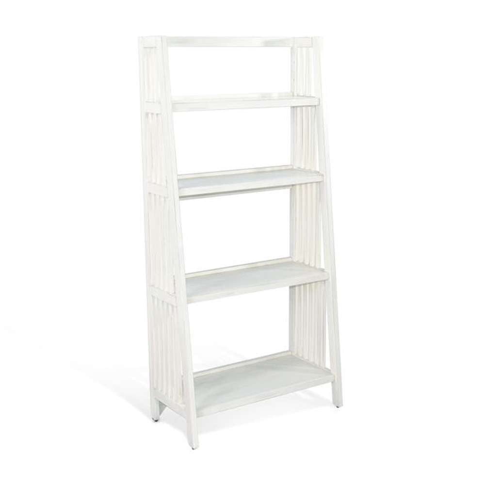 Sunny Designs -   60in Mahogany Wood Folding Bookcase - 2839MW-60 veiw 1