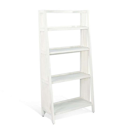 Sunny Designs -   60in Mahogany Wood Folding Bookcase - 2839MW-60 veiw 1