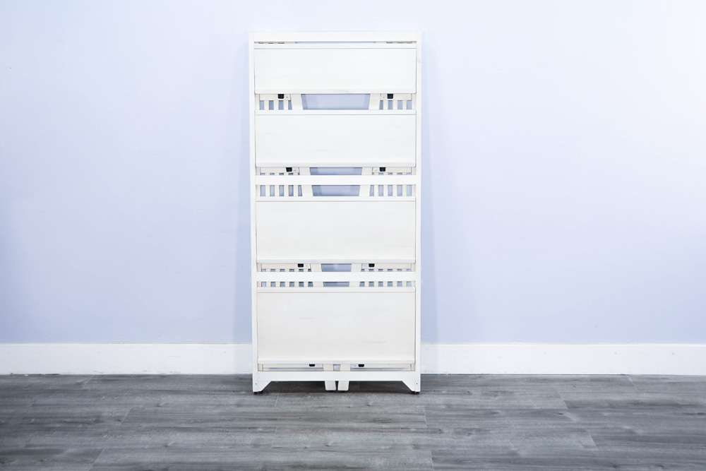 Sunny Designs -   60in Mahogany Wood Folding Bookcase - 2839MW-60 veiw 4