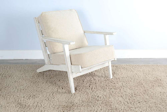 Sunny Designs - Marina -  Marina Mid-Century White Sand Chair - 4610WS veiw 1