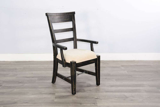 Sunny Designs - Marina -  Wood Arm Dining Chair (Set of 2) - 1605BS veiw 2