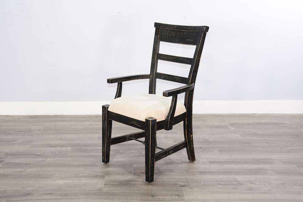 Sunny Designs - Marina -  Wood Arm Dining Chair (Set of 2) - 1605BS veiw 3
