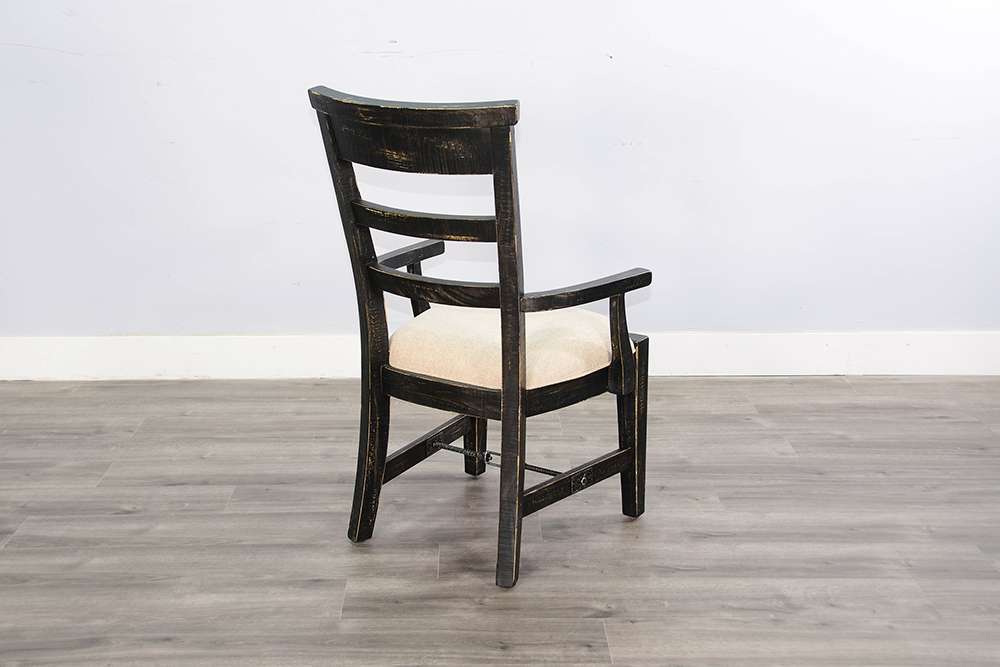 Sunny Designs - Marina -  Wood Arm Dining Chair (Set of 2) - 1605BS veiw 4