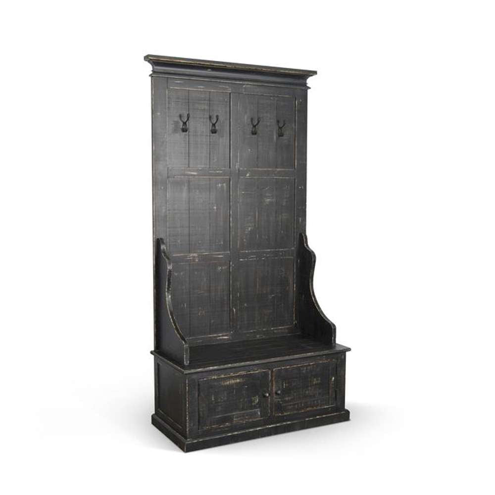 Sunny Designs - Marina -  Black Sand Hall Tree  - 2099BS veiw 1