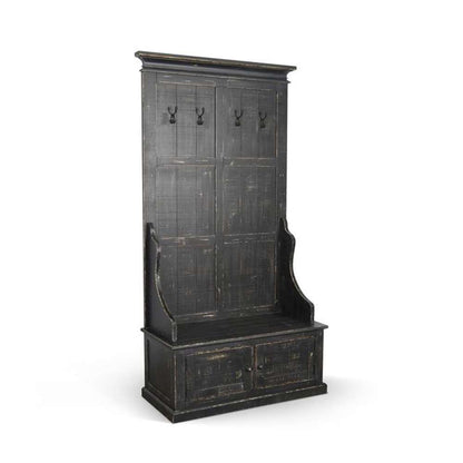 Sunny Designs - Marina -  Black Sand Hall Tree  - 2099BS veiw 1