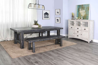 Sunny Designs - Marina -  Extension Wood Dining Table - 1316BS veiw 2