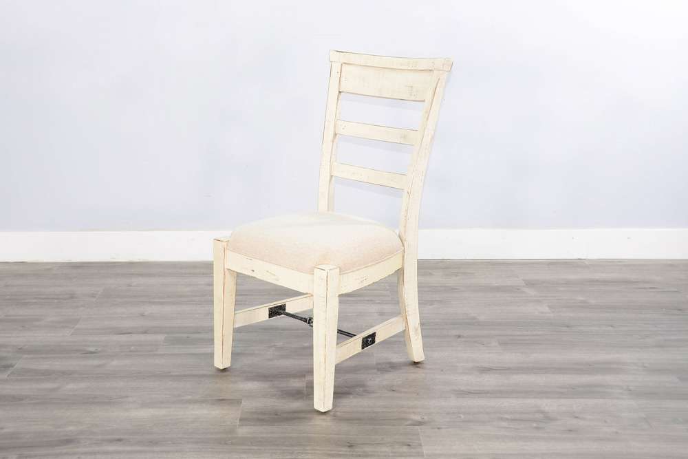 Sunny Designs - Marina -  White Sand Side Chair, Cushion Seat (Set of 2) - 1604WS veiw 2