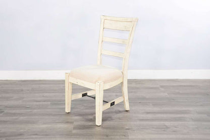 Sunny Designs - Marina -  White Sand Side Chair, Cushion Seat (Set of 2) - 1604WS veiw 2
