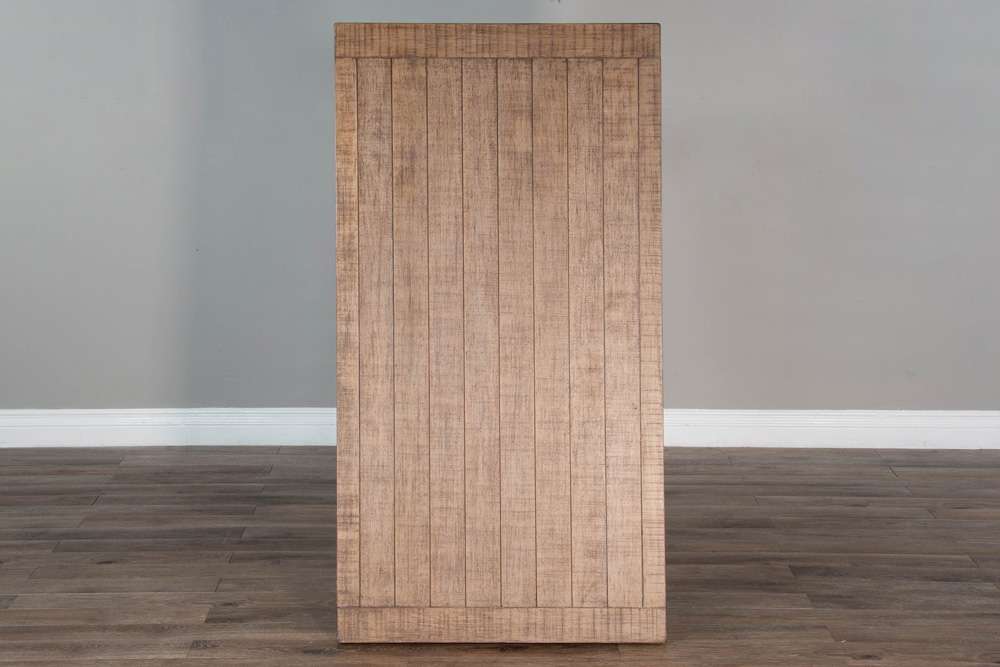 Sunny Designs -  Vivian 52in Farmhouse Mahogany Wood Coffee Table in Light Brown - 3156DR-C veiw 4