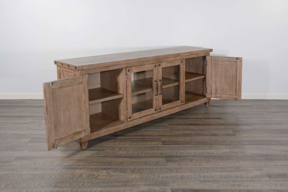 Sunny Designs -  Vivian 74in Media Console - 3644DR-74 veiw 3