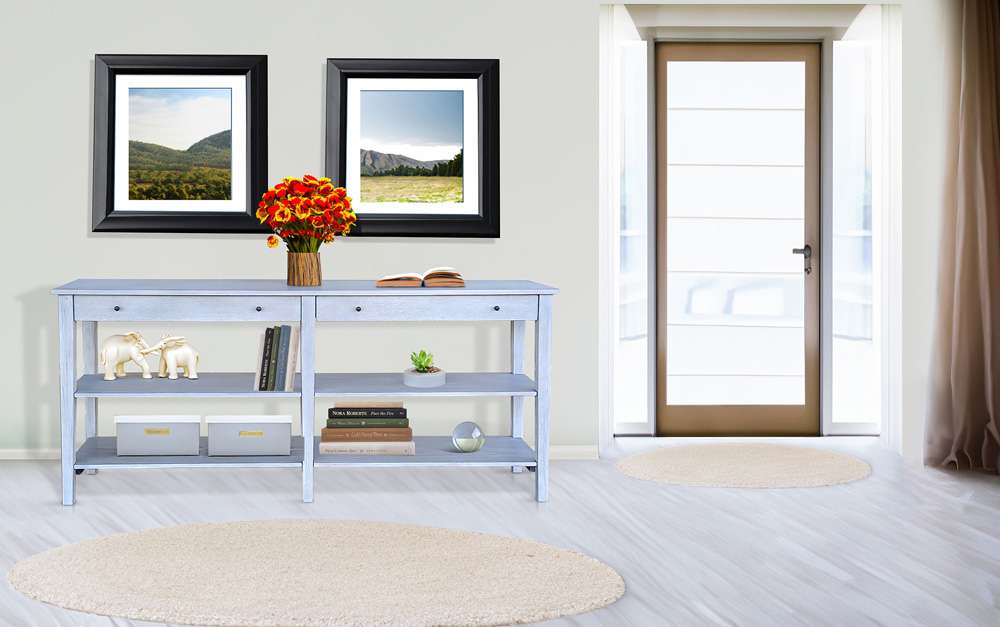 Sunny Designs -  Wide Console Table - 2130LG veiw 2