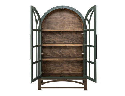 IFD - Obsidian - 2 Glass Door Cabinet - IFD8531CABGN veiw 7