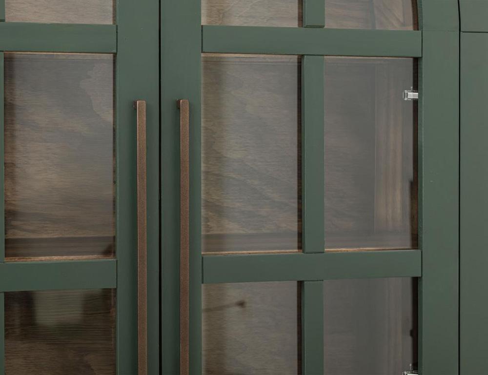 IFD - Obsidian - 2 Glass Door Cabinet - IFD8531CABGN veiw 8